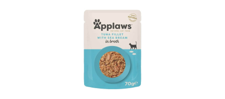 Thon et dorade 70g nourriture humide pour chats Applaws