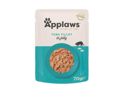 Filet de thon gelée 70g nourriture humide pour chats Applaws