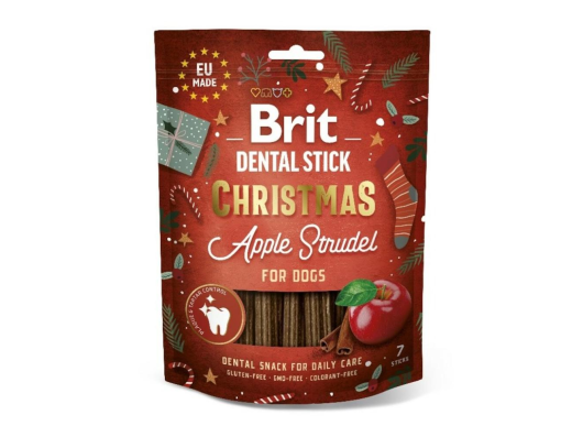 Strudel aux pommes - Édition de Noël 250g Brit Dental Stick