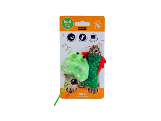 DUO DE POISSONS jouet chat