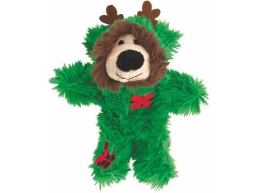 Holiday Softies Pajama Bear rouge ou vert