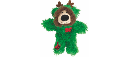 Holiday Softies Pajama Bear rouge ou vert