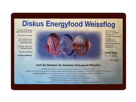 Diskus Energy Food Coeur de bœuf 500gr Weissflog