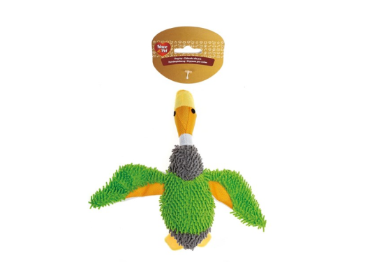 JOUET CANARD FLUFFY 32CM HAP