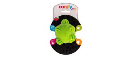JOUET COMFY SNACKY BALL 8,5CM Vert
