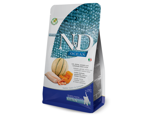 Fel Chaton MORUE, CREVETTE,...