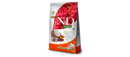 Can Adult ALL BREEDS Skin & Coat Hareng Farmina N&D Quinoa