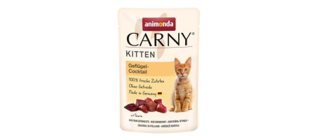 Carny Chaton Cocktail de volaille aliment humide pour chats 85gr