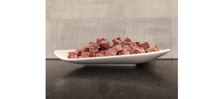 Mélange d'abats de bœuf hachés  Congelés en vrac, en morceaux 1.5kg Big-Pet N°614