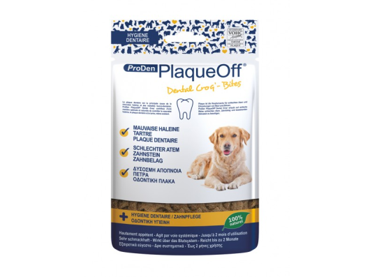 Dental Croq - Plaque dentaire, Tartre et Haleine des chiens 150 g - ProDen