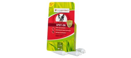 bogaprotect Spot-On chien M (10-20kg) Contre les puces, les tiques, les acariens et les moustiques - Flash