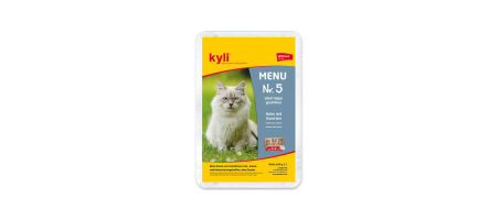 kyli Menu n° 5 Léger 12 x 100g chat