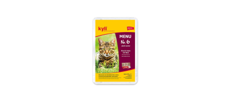 kyli Menu n° 6 Senior 12 x 100g chat