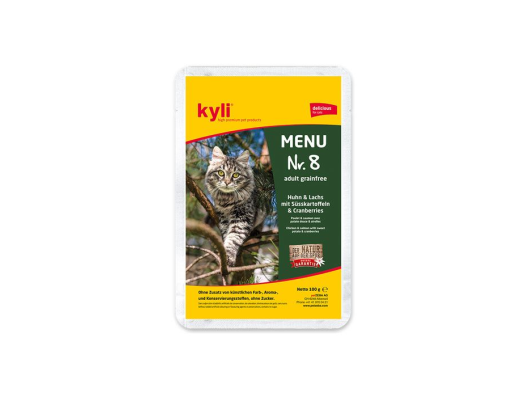 kyli Menu n° 8 grainfree 12 x 100g chat