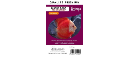 Discus food Rouge intensif 100gr blister