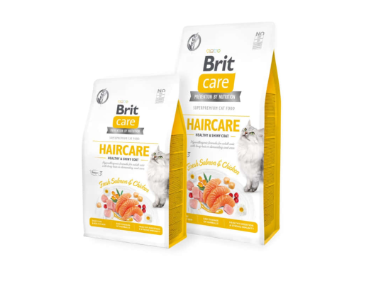 Fel Adult Saumon + Poulet Haircare Healthy + Shiny Brit