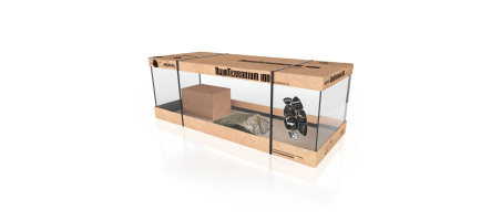 AQUATERRARIUM Aquael  S (60) 60x30x20.5cm / M (80) 80x35x30.5cm / L (100) 100x40x35.5cm