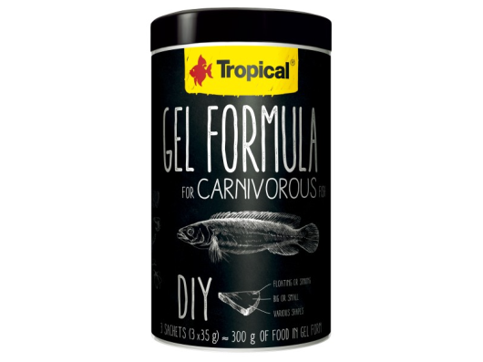 Gel Formule Carnivore (DIY - Gelée alimentaire à faire soi-même) nourriture pour poissons Tropical