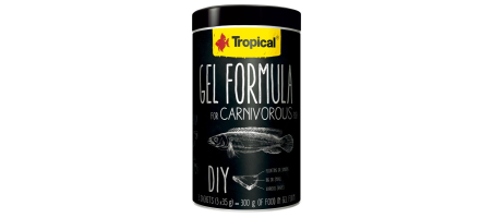 Gel Formule Carnivore (DIY - Gelée alimentaire à faire soi-même) nourriture pour poissons Tropical