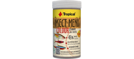 Insect Menu Couleur Granulés Taille XXS