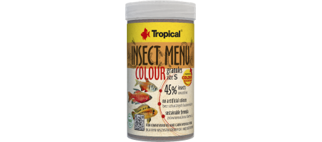 Insect Menu Colour Granules Size S Tropical