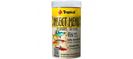 Insect Menu Granules Size XXS Tropical