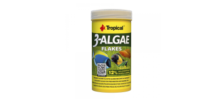 3-Algae Flakes (flocons) Tropical