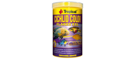 Cichlid Color Flakes XXL (flocons) Tropical