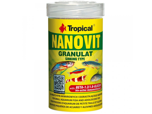 Nanovit Granulat Tropical