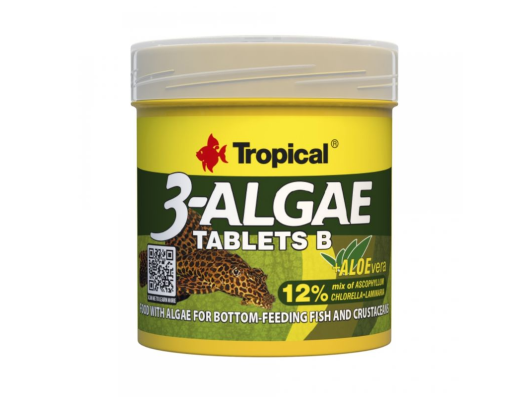 3-Algae Tablets B 50ml - 250ml Tropical