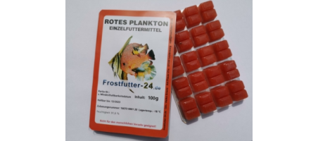Plankton rouge blister 100g Congelées Aquariophilie