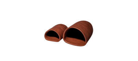 Décoration en céramique Loricariidé et poisson S/M