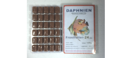 Daphnies en blister 100gr Congelées Aquariophilie
