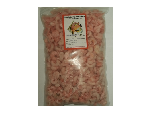 Crevettes cocktail en sachet de 1000gr Congelées Aquariophilie