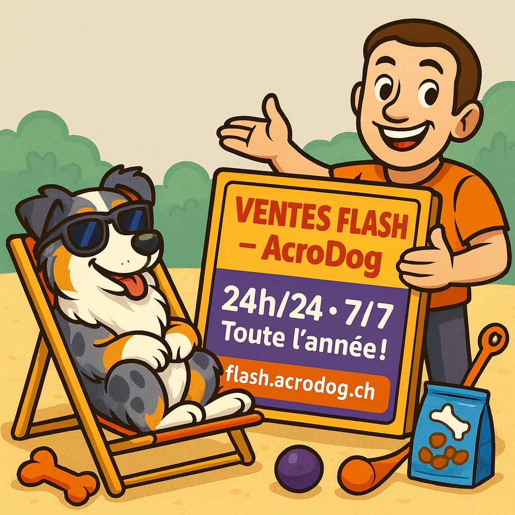 Ventes Flash AcroDog